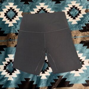 Women's grey Lululemon shorts